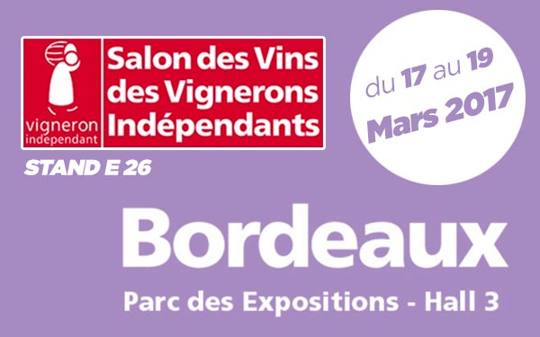 Independent Winegrowers Salon – BORDEAUX