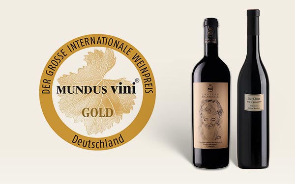 Deux Médailles d’Or au Concours MUNDUS VINI 2019