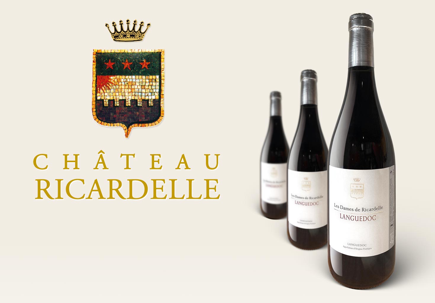 CHATEAU RICARDELLE - Rouge Dames Ricardelle Languedoc